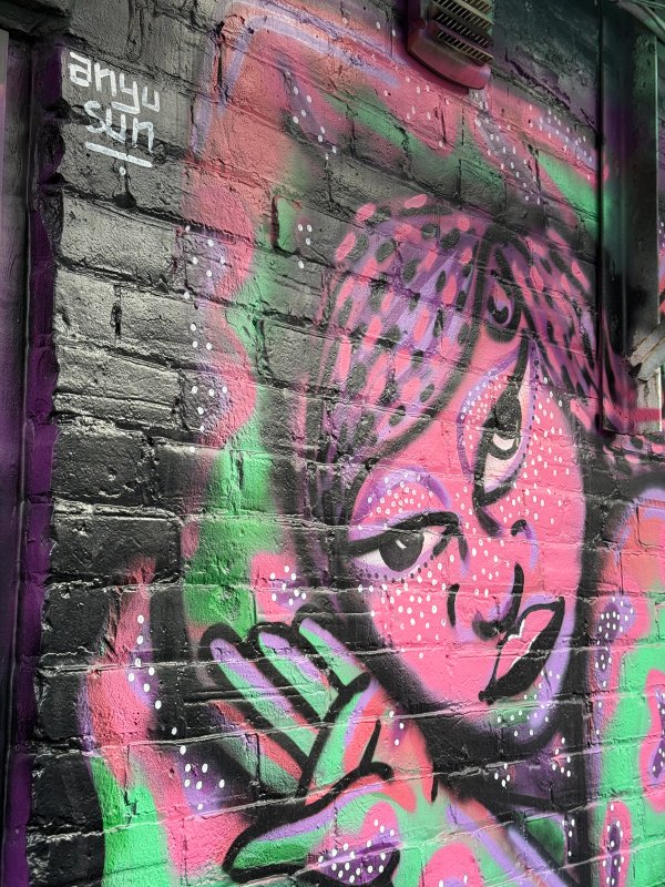 Unknown street art mural photo 2