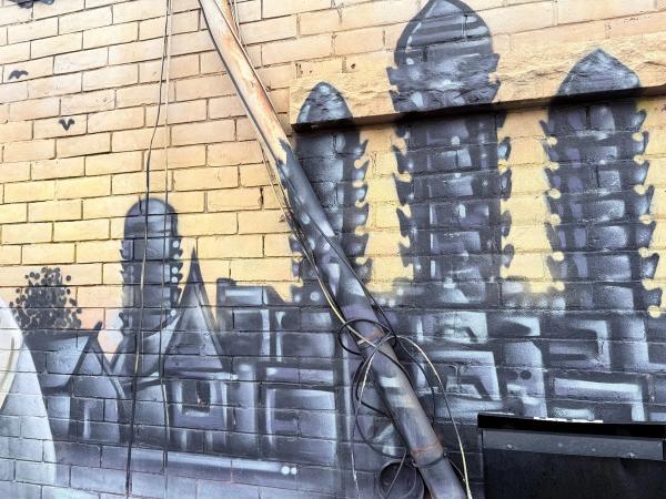 Phuket Royale Mural of Elephant in Chinatown, Ottawa