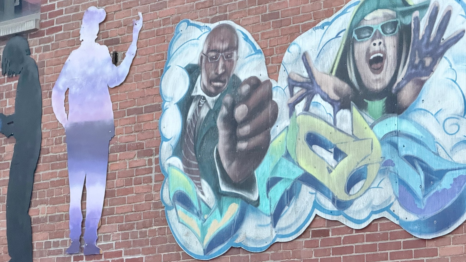 Inconnu mural in Centretown by Unknown / Inconnu
