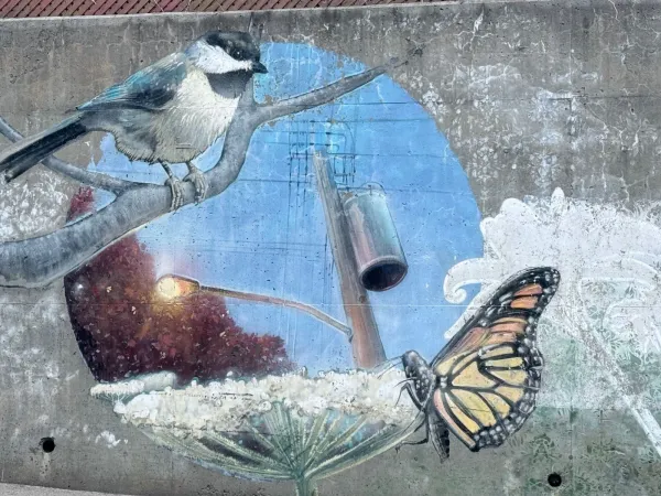 Mural by Rene-Pierre Beaudry (ARPi) at 10 Hilda Street by Rene-Pierre Beaudry (ARPi)