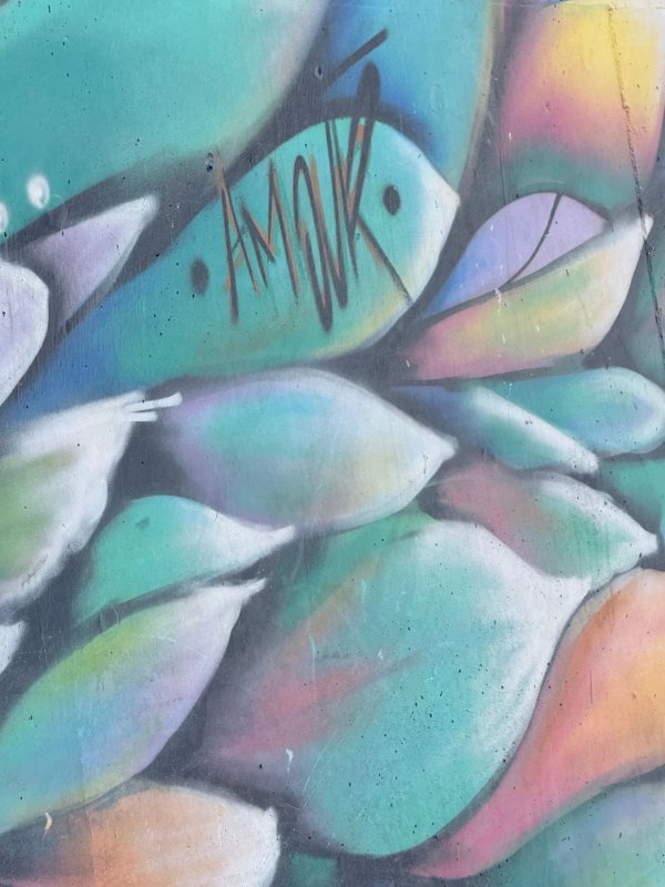 Mural artwork by Mique Michelle - Street art in Byward Market, Ottawa, Ontario