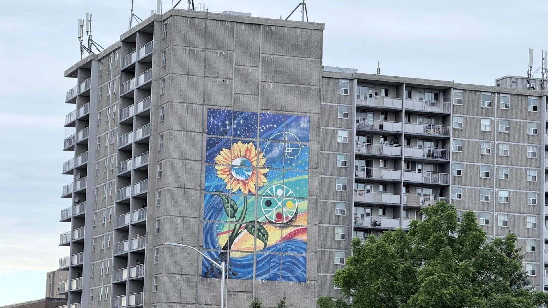Wisdom Mural by Claudia Salguero - Street art mural in Capital, Ottawa, Ontario