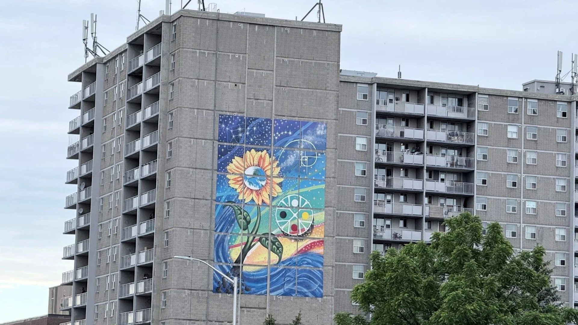 Wisdom Mural by Claudia Salguero - Street art mural in Capital, Ottawa, Ontario