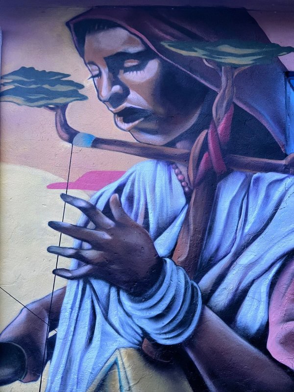 Mural artwork by Kalkidan Assefa - Street art in Mechanicsville, Ottawa, Ontario