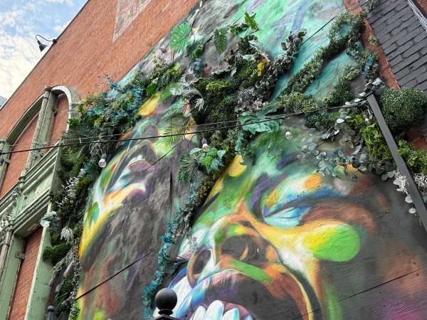 Unknown street art mural photo 1