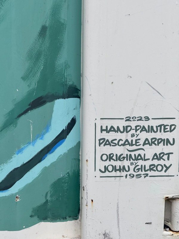 Guinness Mural  by Pascale Arpin - Street art mural in Byward Market, Ottawa, Ontario