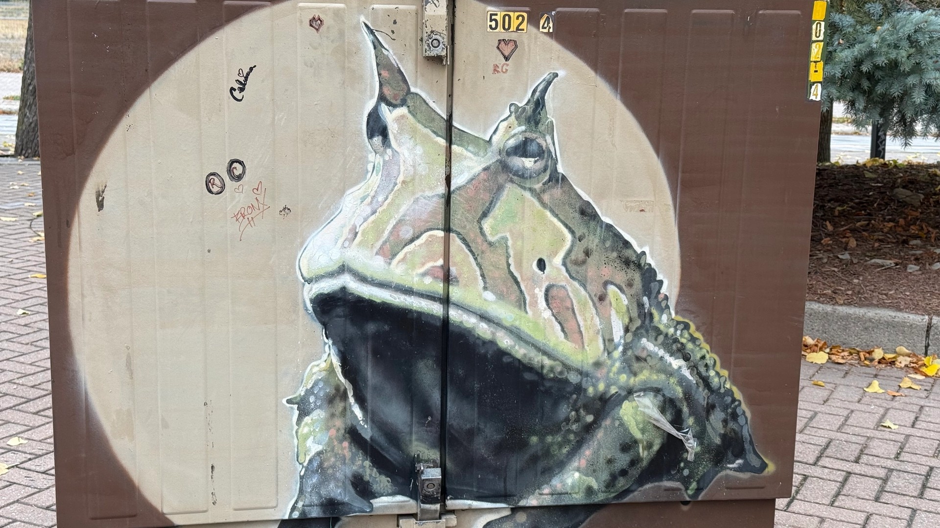 Inconnu mural in Hintonburg by Rene-Pierre Beaudry (ARPi)