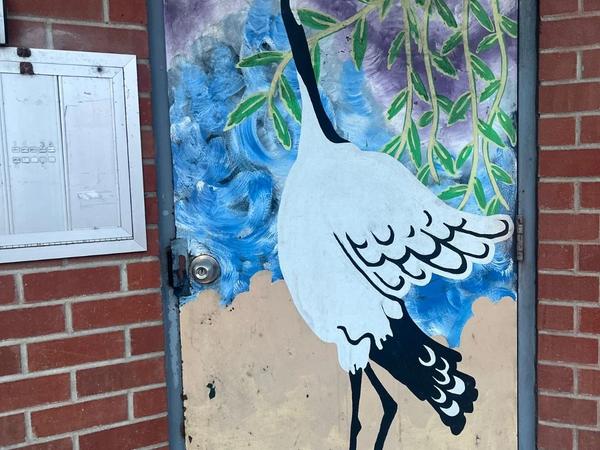 Public mural artwork in Chinatown, Ottawa - Street art scene