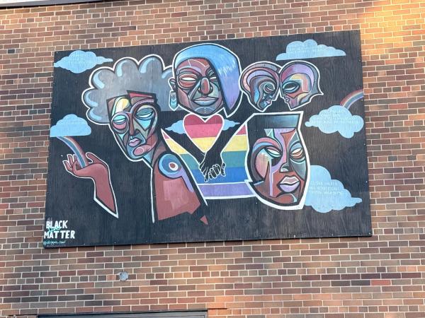 Untitled by Drippin Soul - Mural in Chinatown, Ontario