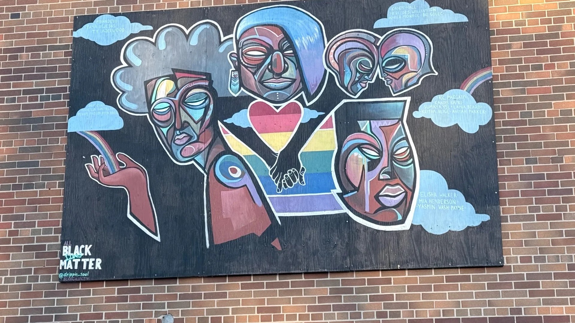 Untitled by Drippin Soul - Mural in Chinatown, Ontario