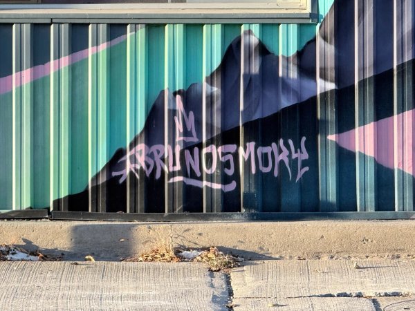 Untitled by Bruno Smoky - Mural in Chinatown, Ontario