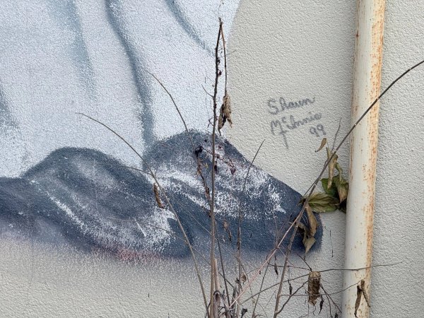 Untitled by Shaun McInnis - Mural in Wellington Village, Ontario