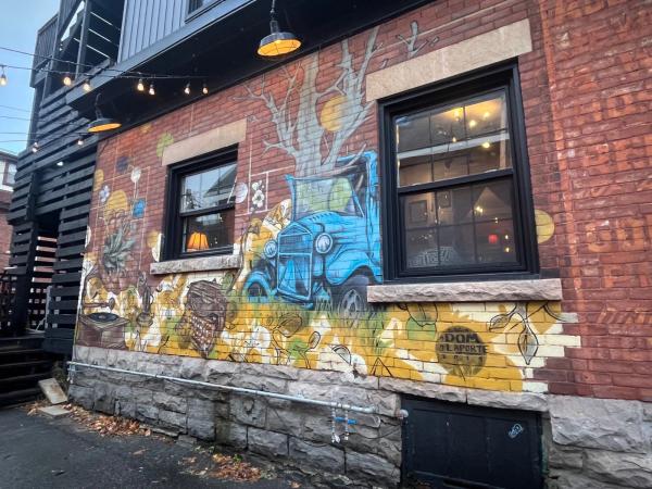 Untitled Submission by Dom Laporte - Mural in Centretown, Ontario