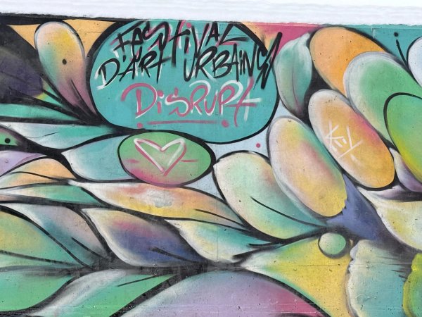 Mural artwork by Mique Michelle - Street art in Byward Market, Ottawa, Ontario