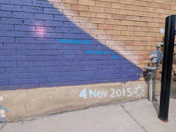 Public mural artwork in Hull, Ottawa - Street art scene