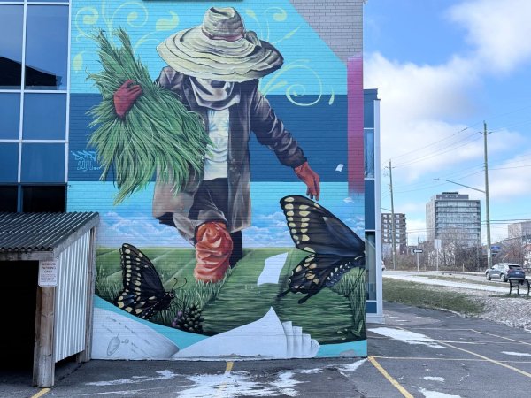 Untitled by Drippin Soul - Mural in Hintonburg, Ontario