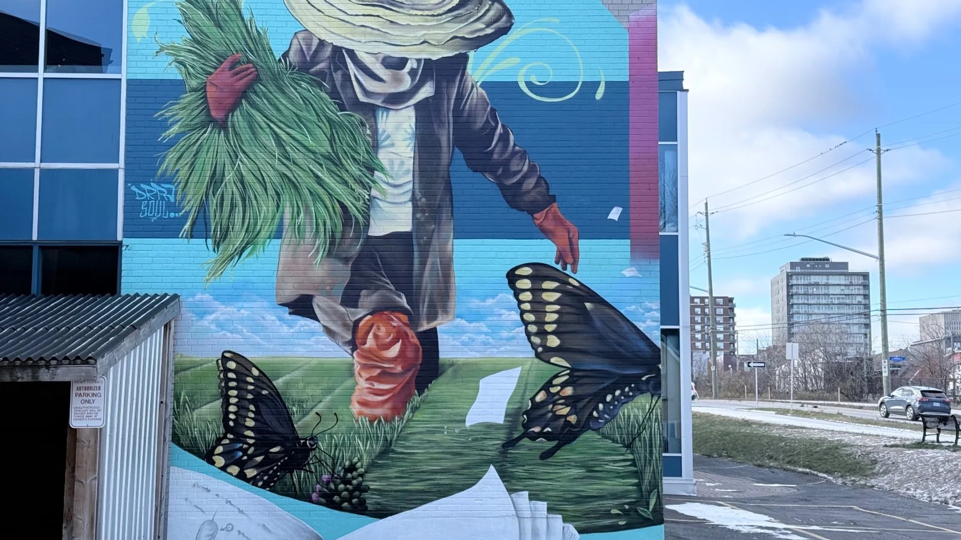 Untitled by Drippin Soul - Mural in Hintonburg, Ontario