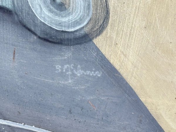 Mural artwork by Shaun McInnis - Street art in Westboro Beach, Ottawa, Ontario