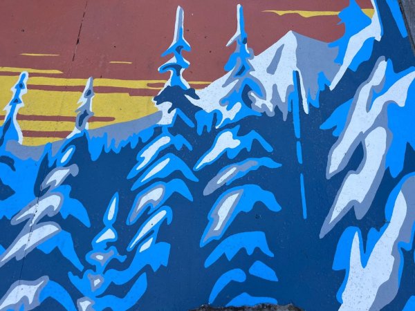 Canadiana Block by Dan Bergeron - Street art mural in Centretown, Ottawa, Ontario