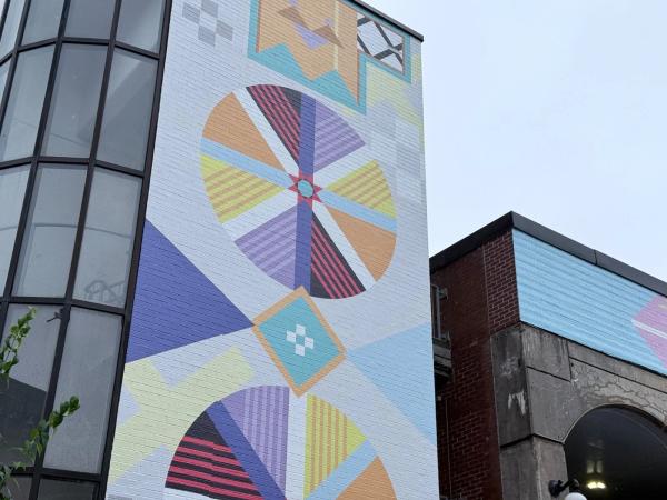 Urban street art in Byward Market, Ottawa - Mural photography