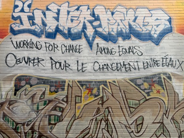 Working for Change Among Equals street art mural photo 4