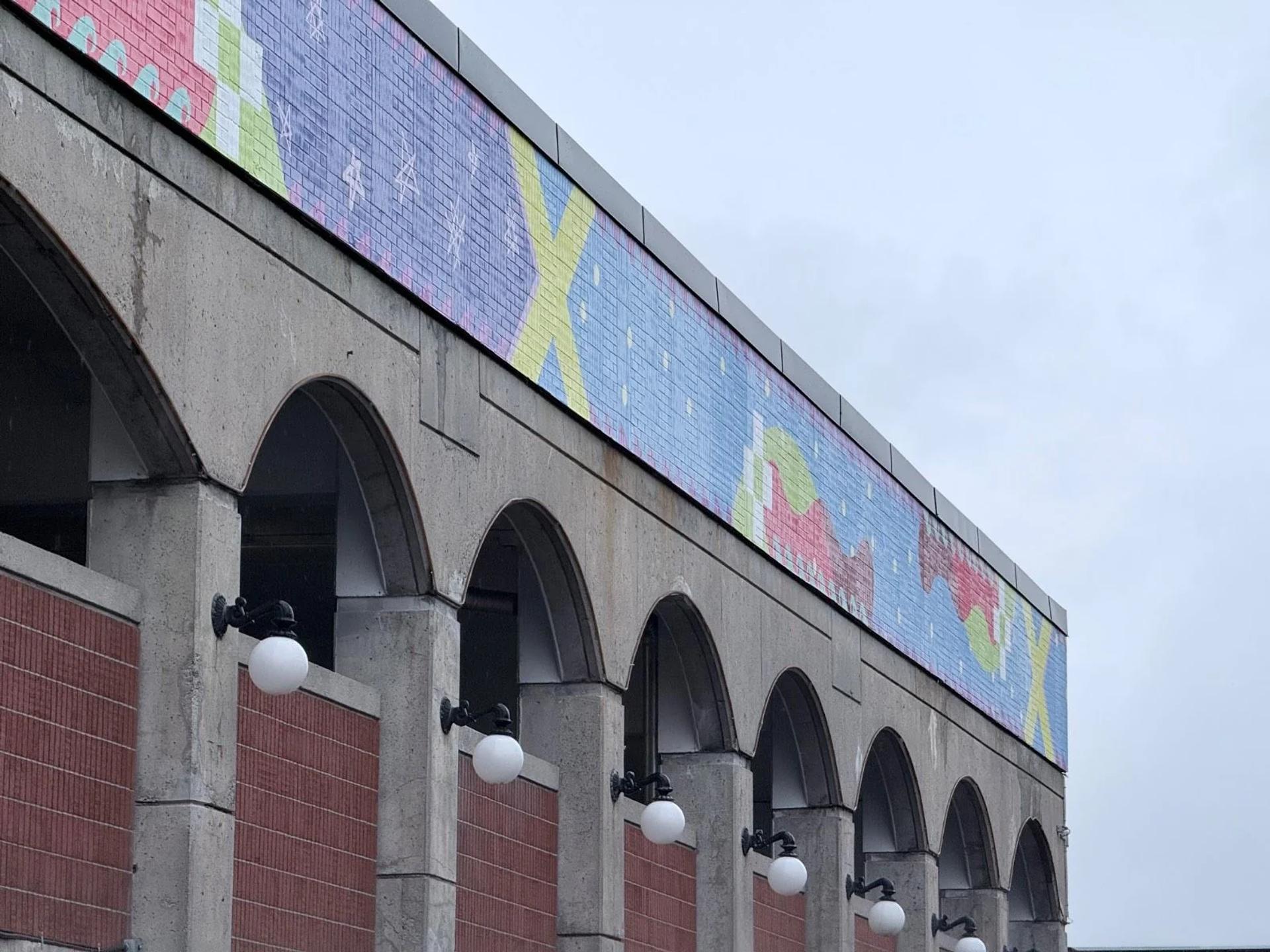 Urban street art in Byward Market, Ottawa - Mural photography