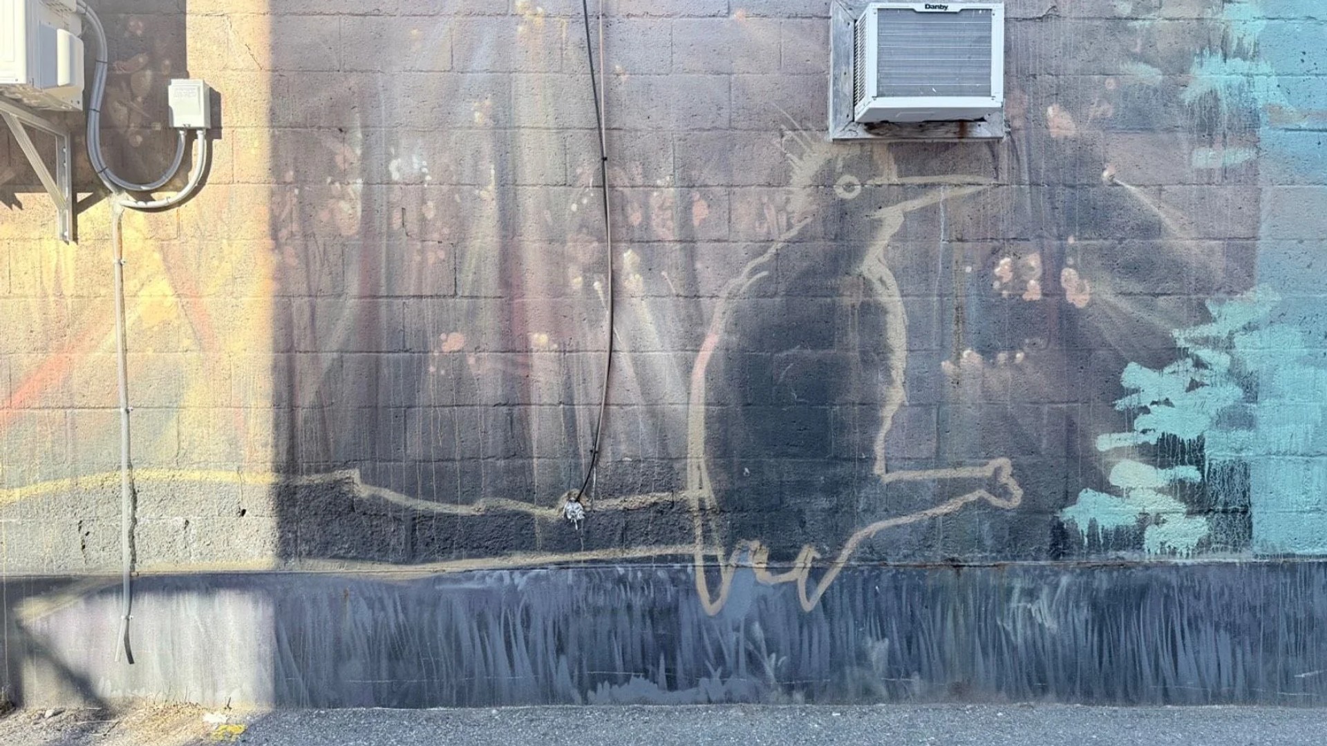 Street art mural in Hintonburg, Ottawa - Urban art photography