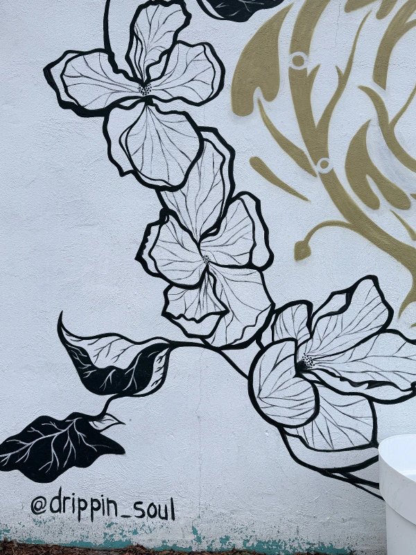 Untitled by Kalkidan Assefa - Mural in Wellington Village, Ontario