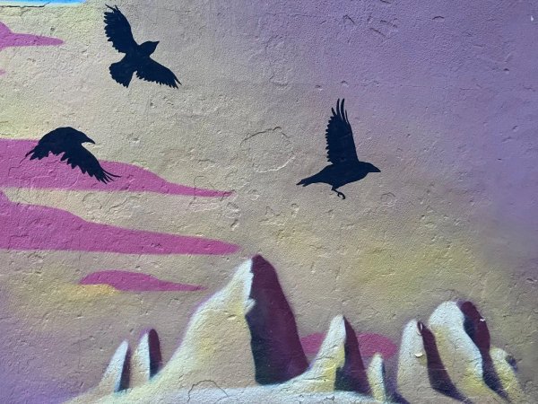 Mural artwork by Kalkidan Assefa - Street art in Mechanicsville, Ottawa, Ontario