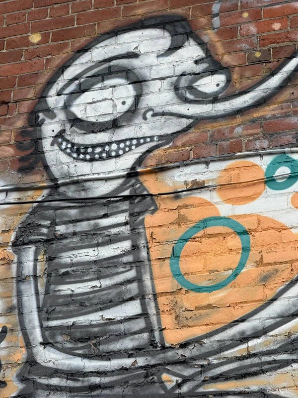 Untitled by AZDEAD - Mural in Chinatown, Ontario