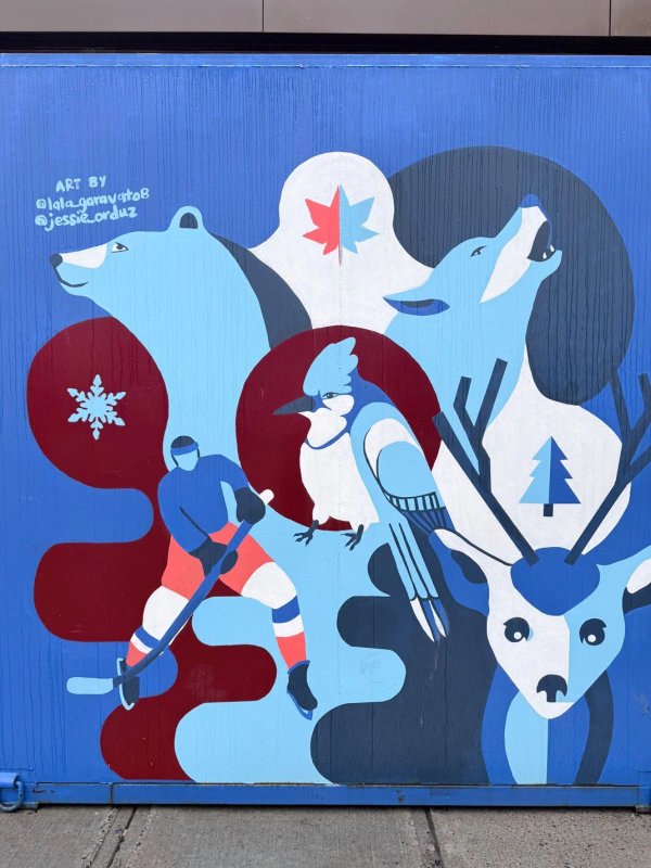 Urban street art in Byward Market, Ottawa - Mural photography by Jessie Orduz