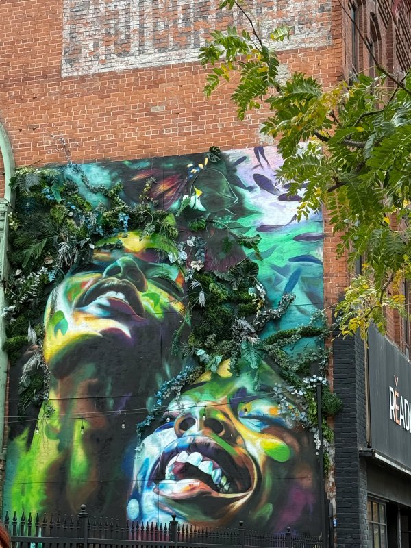 Unknown street art mural photo 3