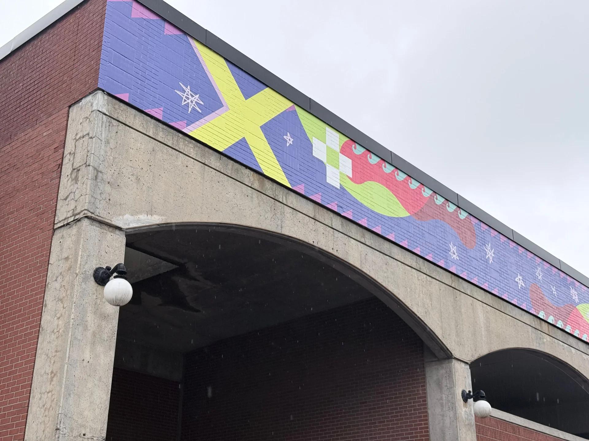 Urban street art in Byward Market, Ottawa - Mural photography