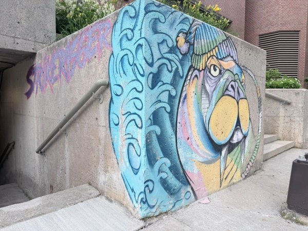 Animosités by Marie-Rosa Szychowska - Street art mural in Hull, Ottawa, Ontario