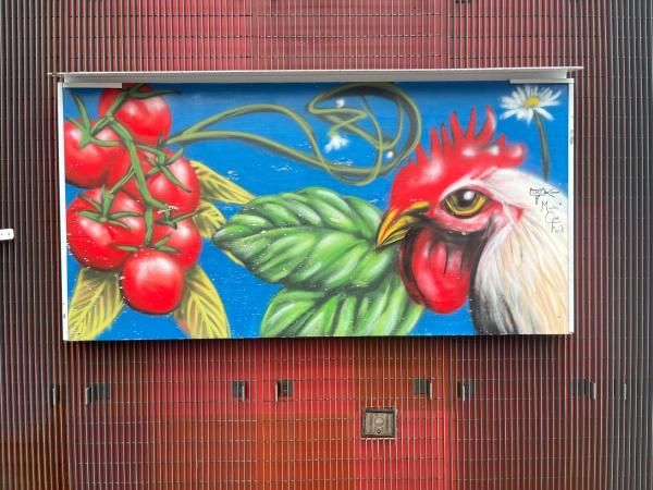 Untitled Submission by Unknown - Mural in Hintonburg, Ontario