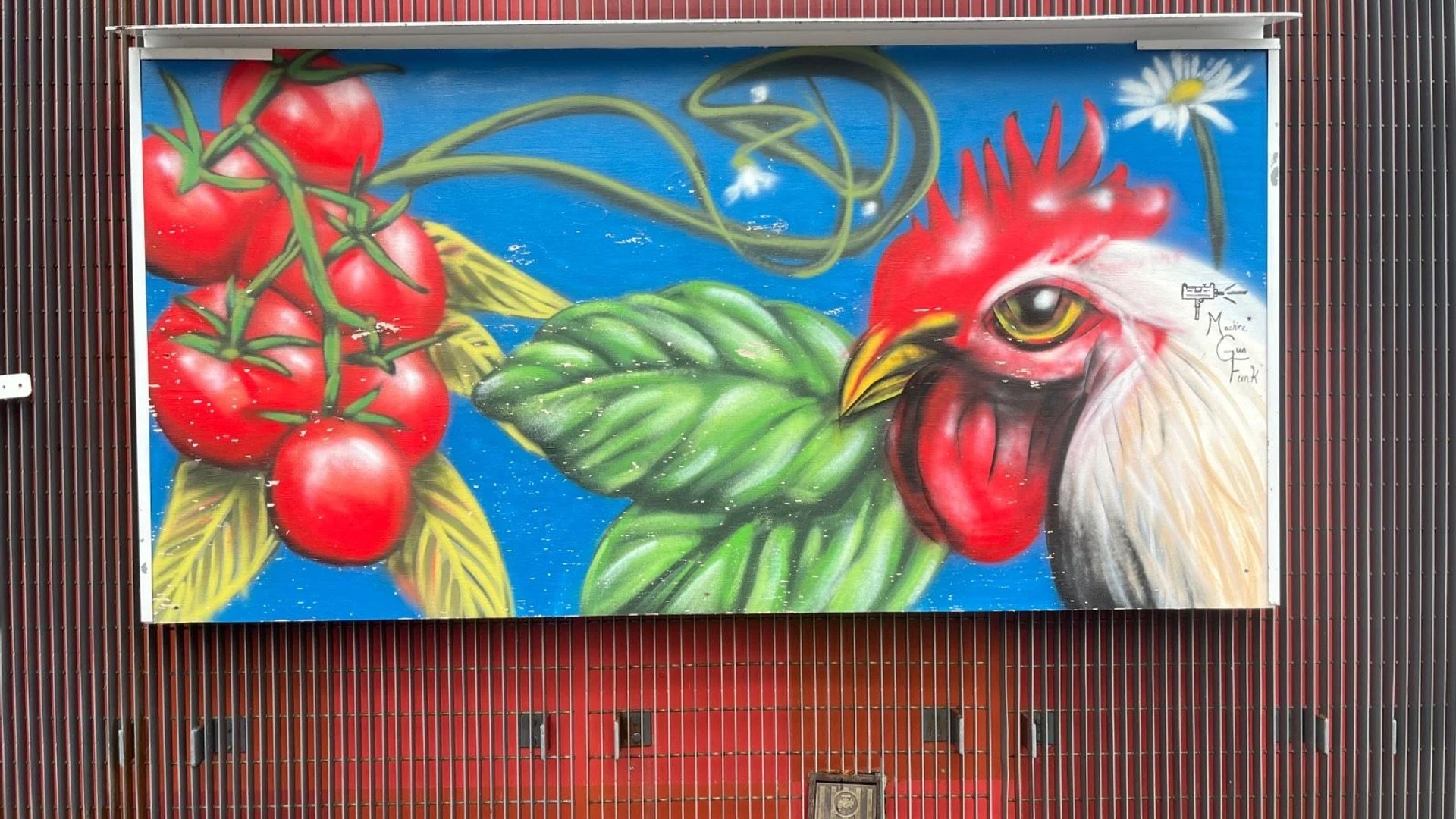 Untitled Submission by Unknown - Mural in Hintonburg, Ontario