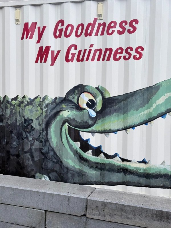 Guinness Mural  by Pascale Arpin - Street art mural in Byward Market, Ottawa, Ontario