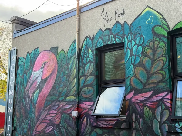 Pink Flamingo by Mique Michelle