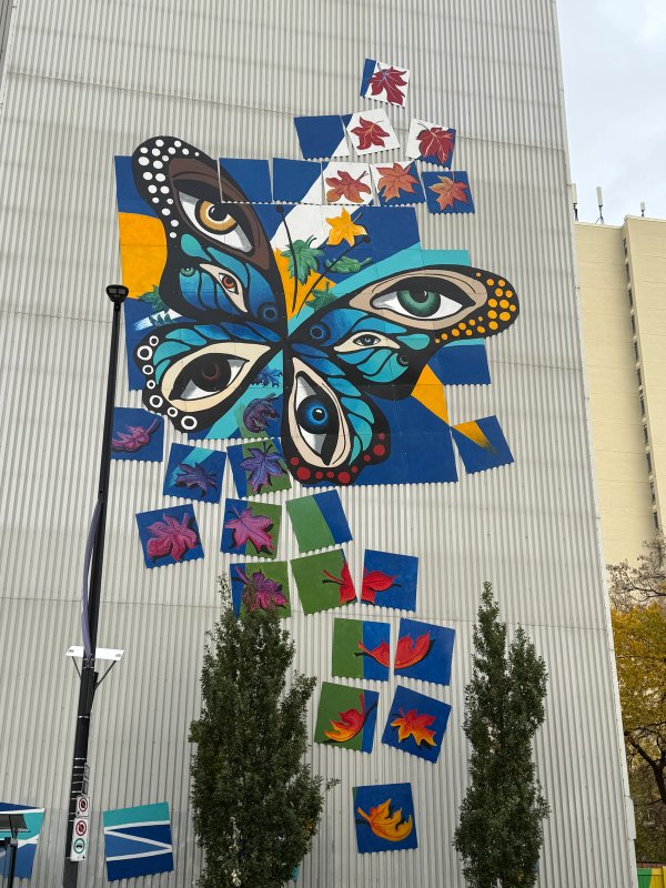 Transformation (The Welcoming Ottawa Mural) street art mural photo 1