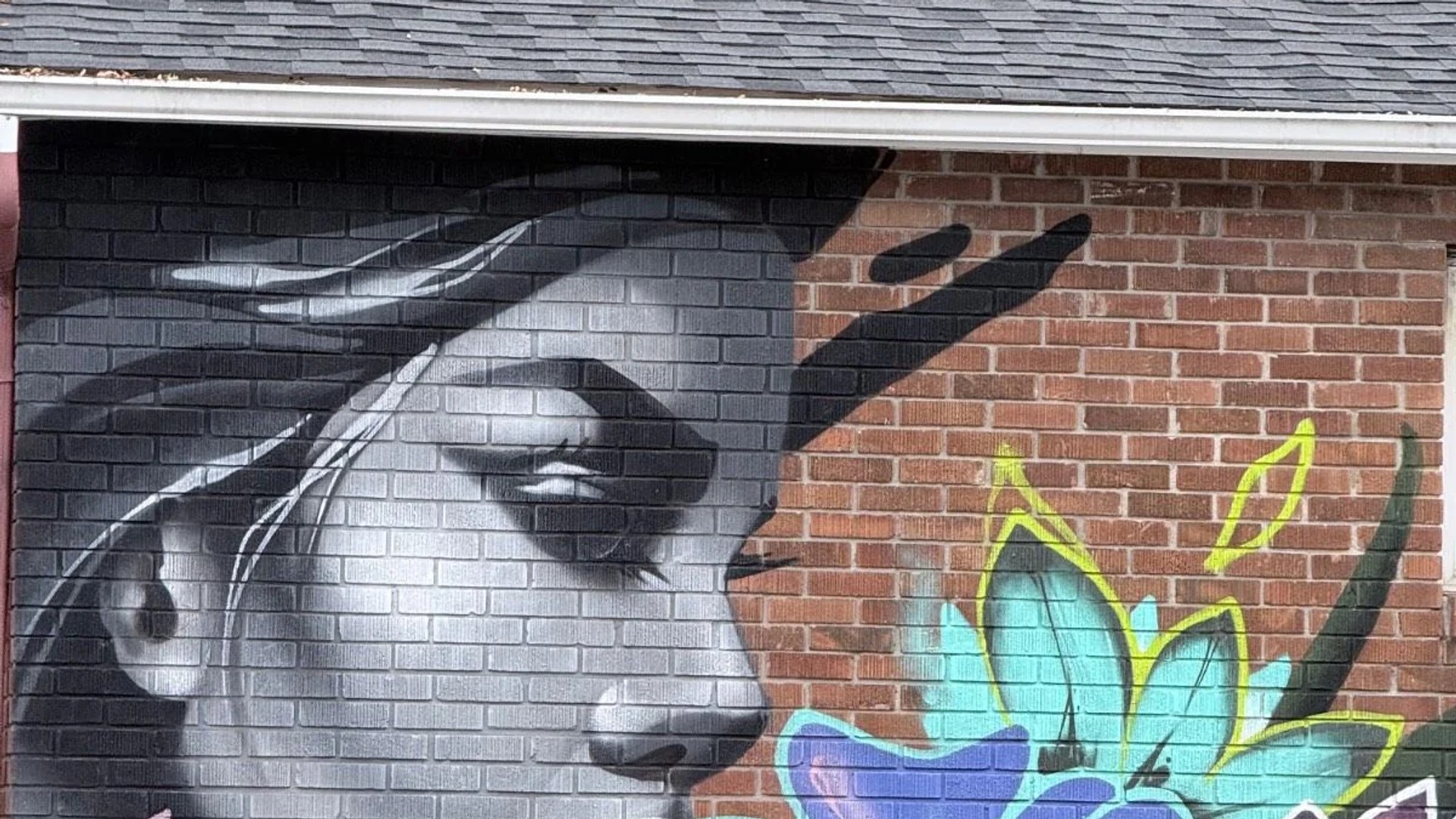 Mural artwork by Dems & Doll - Street art in Old Ottawa East, Ottawa, Ontario
