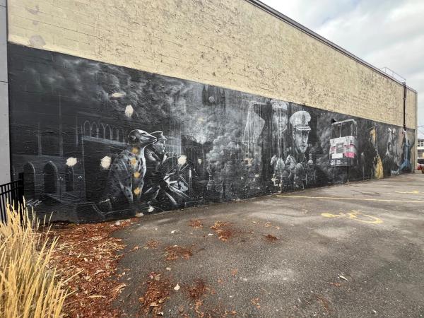Firefighters Memorial Mural by Shaun McInnis - Mural in Westboro Beach, Ontario