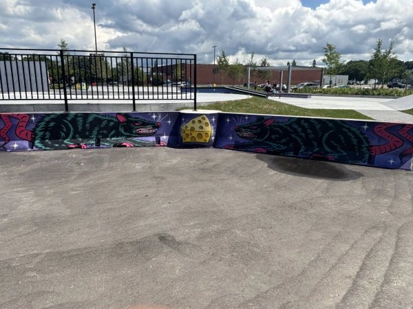 Stefan Wenek Skate Park by Style Over Status - Street art mural in Orléans Industrial, Ottawa, Ontario