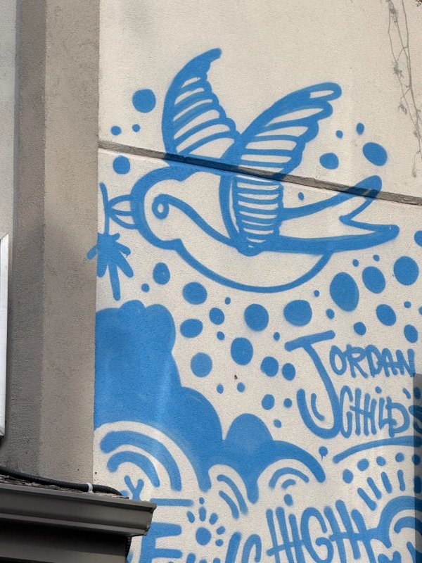 Mural artwork by Jordan Childs - Street art in Chinatown, Ottawa, Ontario