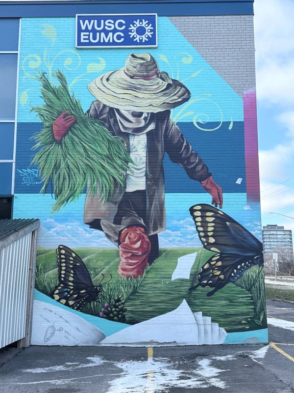 Untitled by Drippin Soul - Mural in Hintonburg, Ontario