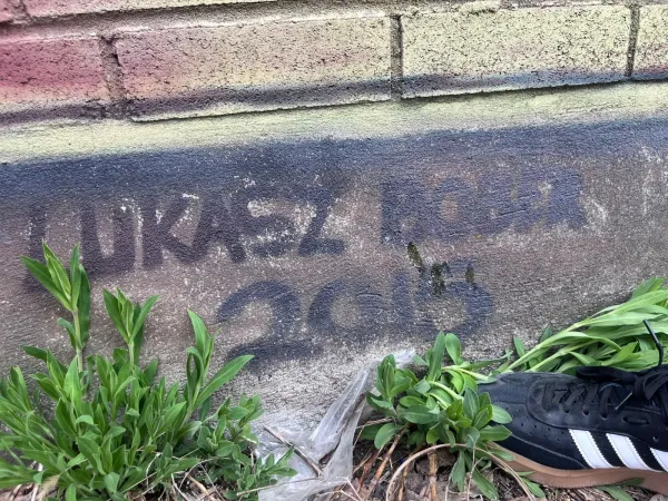Murale par Lukasz Bober au 39 Rue Frontenac (2015) by Lukasz Bober