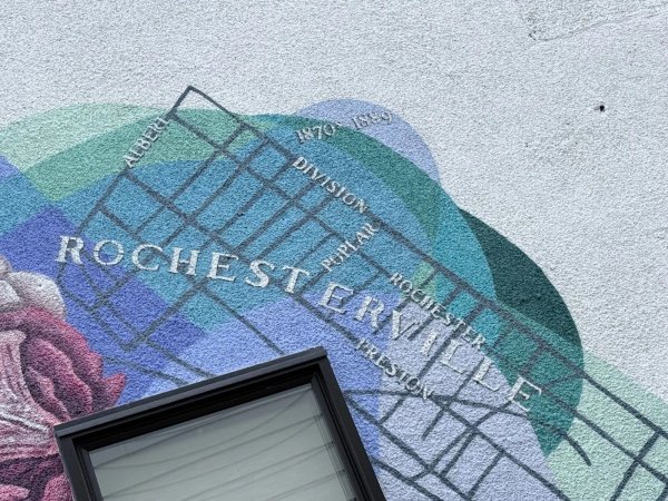 Rochesterville street art mural photo 4