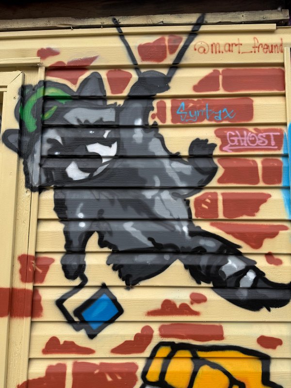 Unknown street art mural photo 1