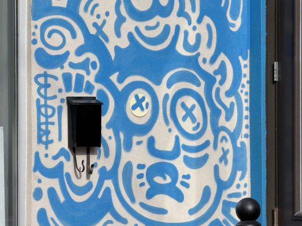 Mural artwork by Jordan Childs - Street art in Chinatown, Ottawa, Ontario