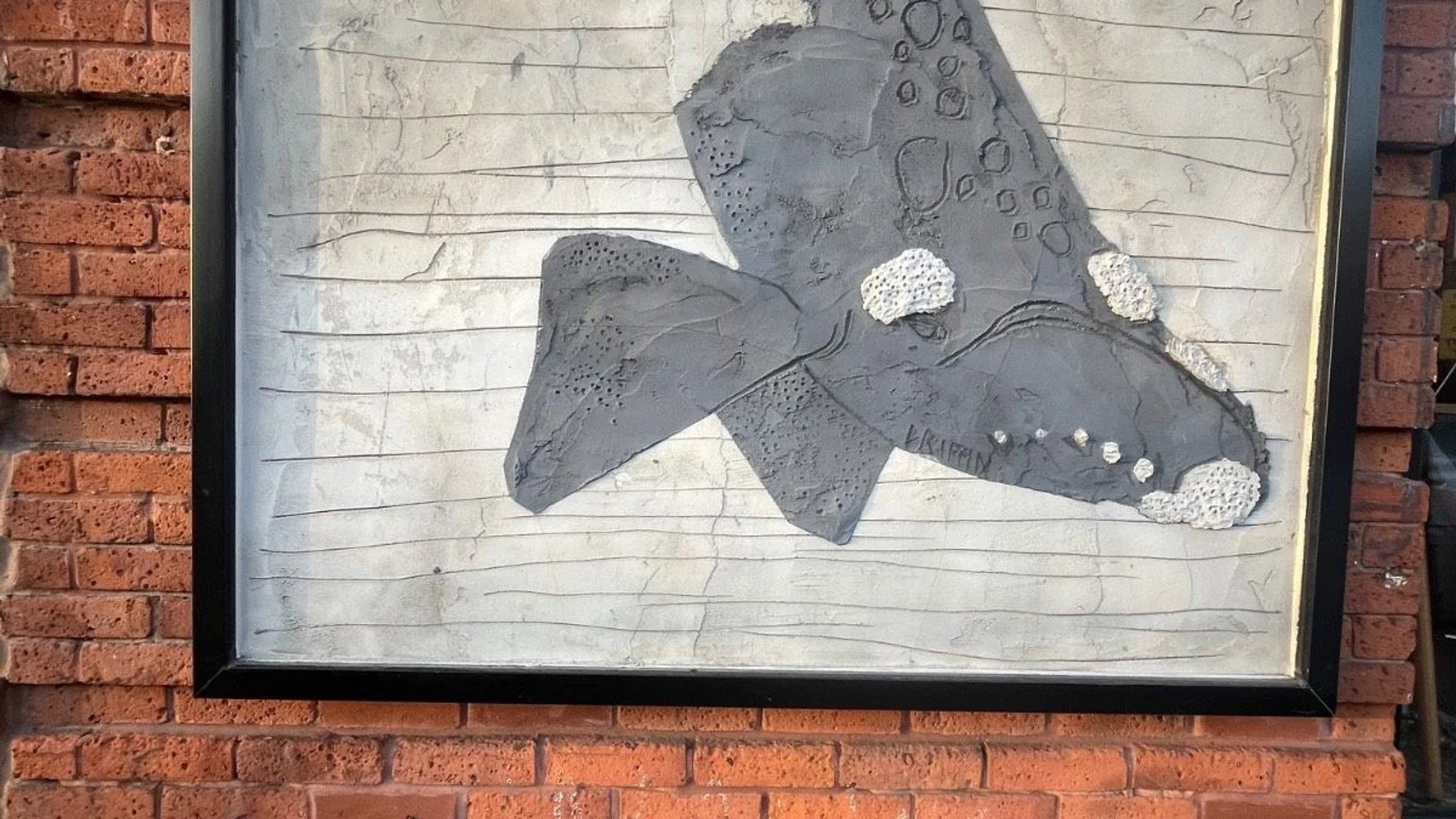 Public art installation in downtown Ottawa (Centretown), a colorful, large-scale mural enriching the urban landscape.