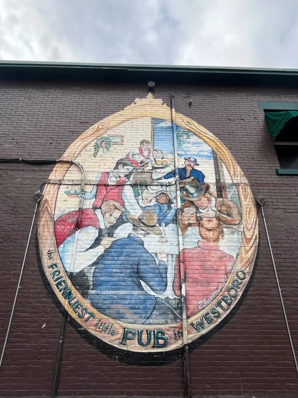 The Friendliest Little Pub in Westboro  by S Sammon - Mural in Laurentian View, Ontario
